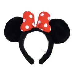 ミニーマウス耳カチューシャ