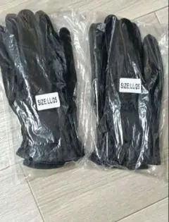 승마 레이싱 승마 장갑 장갑 2 개 세트 L 사이즈 블랙