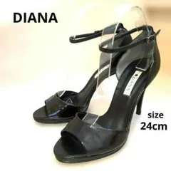 DIANA ダイアナ　アンクルストラップサンダル24cmのサムネイル