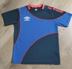 UMBRO プラクティスシャツ 150cm ネイビー ×ブルー