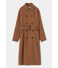 moussyトレンチコート　オレンジ　秋