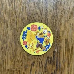 ディズニー 刺繍缶バッジ 美女と野獣