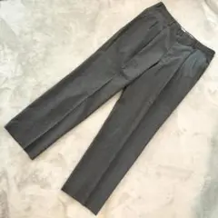 DAKS LONDON メンズ スラックス グレー ウール100% W88