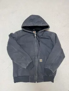 Carhartt フルジップ フード付きジャケット グレー