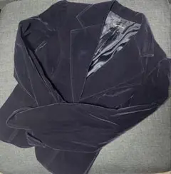 GF ベロアジャケット　ベルベットジャケット　ブラック