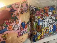たべっ子どうぶつ　オールスタークッション2個セット　新品未使用　未開封