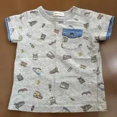 SENSE OF WONDER ベビー 半袖Tシャツ 電車柄のサムネイル