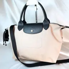 ロンシャン ルプリアージュ エナジー 2way ショルダーバッグ ピンク M