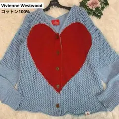 L相当◆ Vivienne Westwood【ハートインターシャ◆カーディガン】のサムネイル