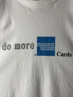 90s USA製ヴィンテージ　アメリカンエクスプレス　企業ロゴTシャツ　Amex