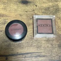 ADDICTION Mac アイシャドウ 2個セット