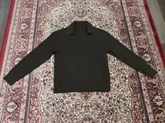 UNIQLO ウォッシャブルニットリブポロセーター Mサイズ