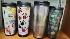 【値下げ】スターバックス タンブラー●台湾 香港 15周年 3D ホリデー●4個