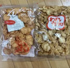 えびせんべいの里　名古屋　われせん　ソースせんべい　堅焼きいかみりん　２袋！③のサムネイル