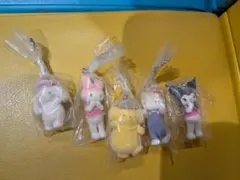 サンリオキャラクターズ ミニチュアチャーム　ライブキャラクター　ガチャ　コンプ