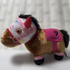 サラブレッドコレクションふわふわBIG ハルウララ ぬいぐるみ 競馬馬 デザイン