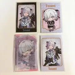 にじさんじ 城瀬いすみ すぷれあ 1周年 チェキ風カード 4枚セット レア