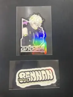 グノーシア メタリックステッカー レムナン 2枚セット