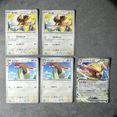 ポケモンカード ポッポ ピジョン ピジョット 進化ラインセット タッグ