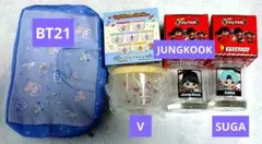 BTS TinyTAN BT211番くじ 4点セット グク V テテ SUGA