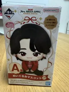 一番くじ Mrs. GREEN APPLE A賞 ぬいぐるみマスコット 大森元貴のサムネイル
