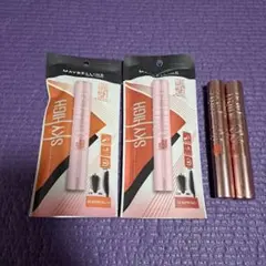 メイベリン　マスカラ　スカイハイ　SKY-HI　4本セット　新品未使用2本含む
