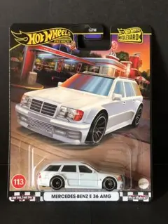 未開封　ホットウィール　メルセデス・ベンツ　E36　AMG　白色 ホットウィール《 メルセデス ベンツ E36 AMG 白 *ワゴン 》#未
