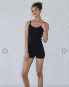 ALEXIA STAM アリシアスタンWellness Cami Romper Wellness Cross Back Tank Top | ALEXIA STAM