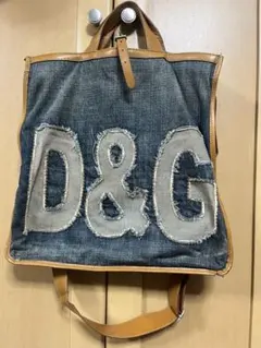 ドルチェ&ガッバーナ　トート　ショルダー　2way デニム　D&Gのサムネイル