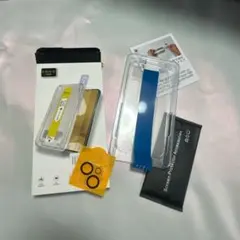 iPhone 14 ガラスフイルム 用の 画期的なガイド枠 6.1インチ