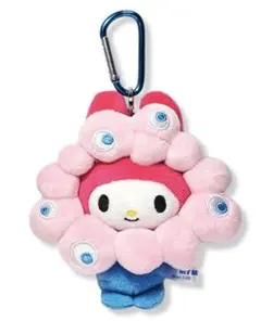 マイメロディー カラビナ付きマスコット ミャクミャク 大阪関西万博 会場限定