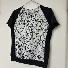 ellesse テニスウエアレディースLサイズ半袖Tシャツ薄手涼しい美品のサムネイル