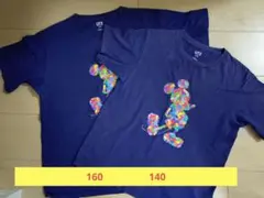 UT Disney ミッキーマウス 2枚セット 140 160