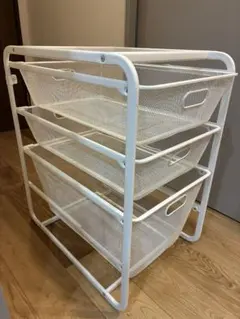 IKEA ALGOT メッシュバスケット3段収納ラックのサムネイル