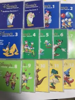 値下げ中☆DWE ディズニー英語システムメインプログラム本CDセット☆のサムネイル