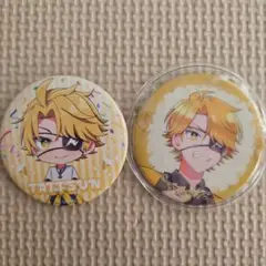 カラピチ たっつん 缶バッジ ぷぴぱ カラフルピーチ からぴち - メルカリ