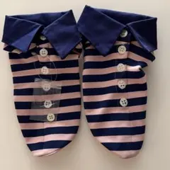 ERIMAKI SOX ボーダー 襟付きソックスのサムネイル