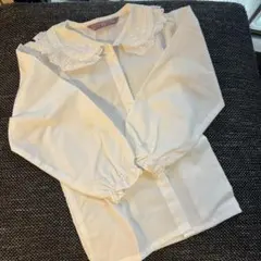 専用⭐︎CATHERINE COTTAGE ホワイト長袖シャツ 110