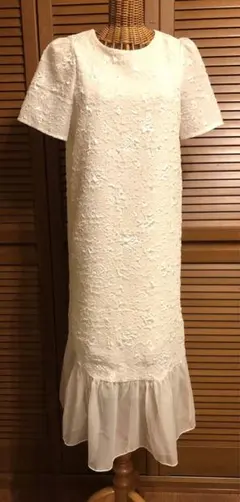 新品紙タグなし❤ ollun flower lace cami setdress - メルカリ