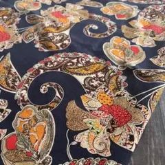 ニット生地 ストレッチ ネイビー 幅155×100cm延長可