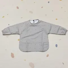 【美品】kalavika お食事エプロン Mサイズ 長袖 お食事スタイ