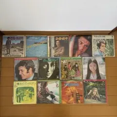 昭和EPレコードまとめ売り約10枚セット 歌謡曲・映画・アニメ EPレコード まとめ売り 11枚セット 昭和歌謡 テレサ・テン ブルー