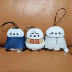 ゴールデンカムイ 鯉登 ＆ 月島 シマエナガ ぬいぐるみ マスコット
