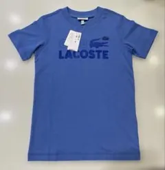ラコステ　キッズ　Tシャツ　ブルー　8A 新品　未使用
