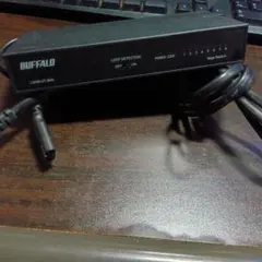 BUFFALO ギガスイッチ LSW6-GT-8NS/BK中古
