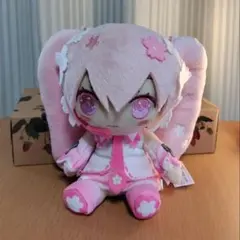 初音ミク　桜ミク　ぬいぐるみ　TAITO