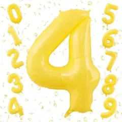 匿名配送❣️数字バルーン 大きい 40インチ 約100cm 風船 誕生日飾り付け