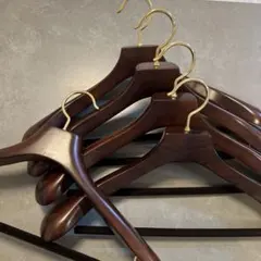 【NAKATA HANGER】メンズスーツハンガー5本組のサムネイル