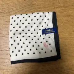 未使用⭐︎POLO RALPH LAUREN ドット柄ハンカチ