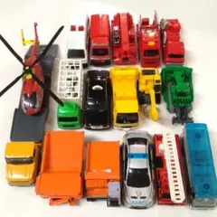 ミニカーセット 17台 トミカ他 働くくるま
